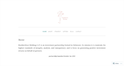 Desktop Screenshot of bumbershootholdings.com